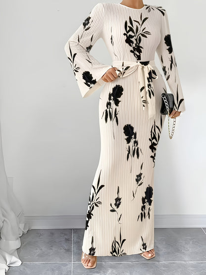 Diana - Belted Maxi Dress