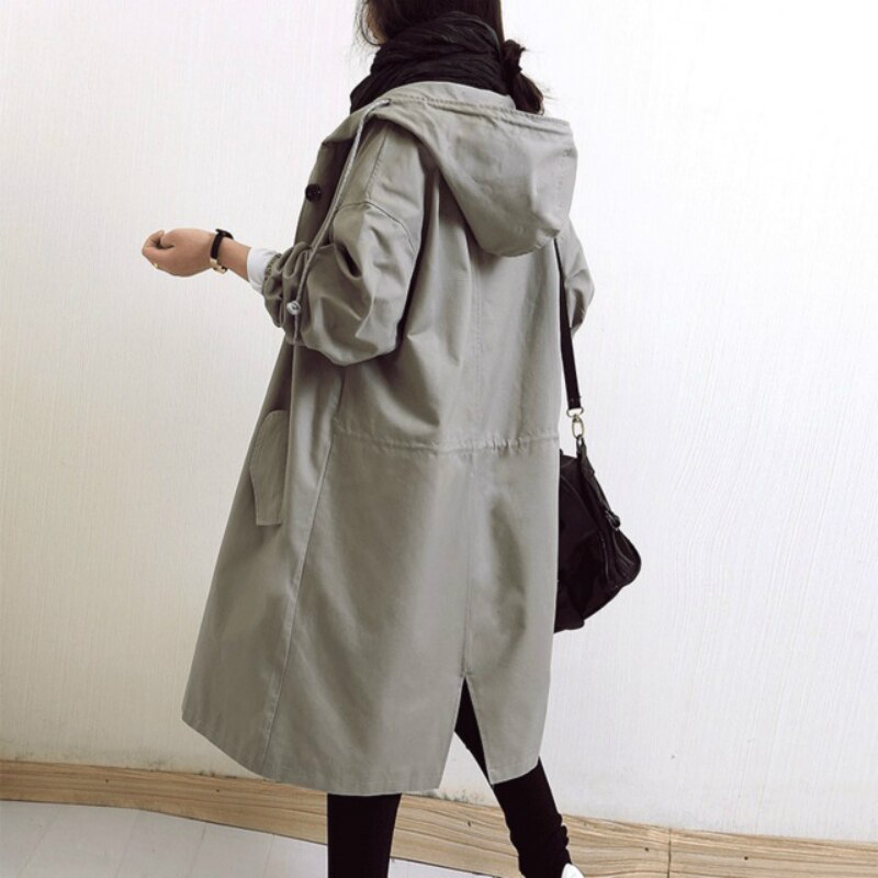 Quinn – Classic Water-Resistant Trench Coat
