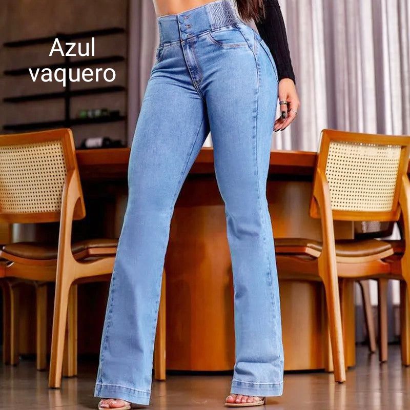 Valerie – High-Waist Stretch Flare Jeans