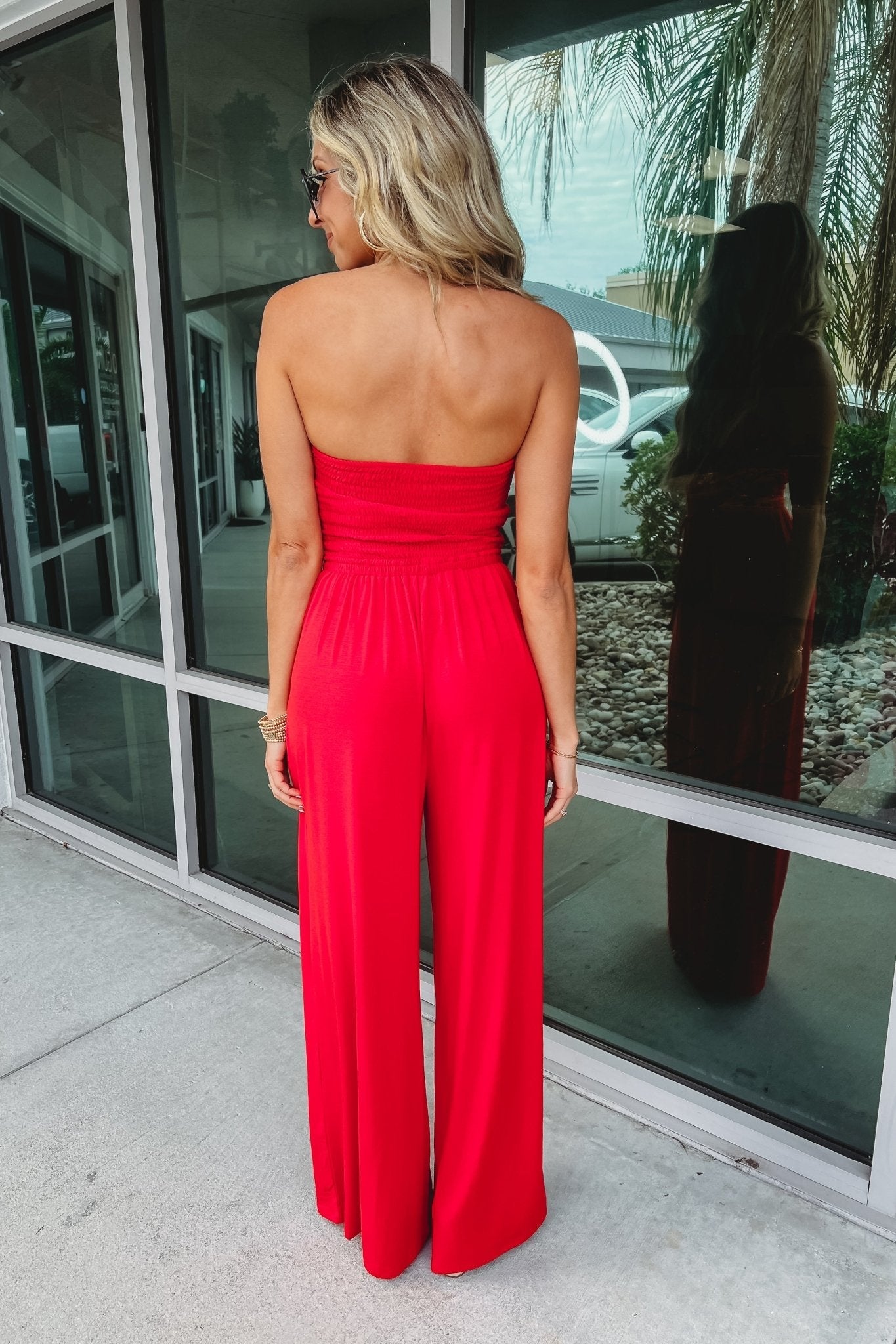 Lena - Trendy Off-Shoulder Jumpsuit