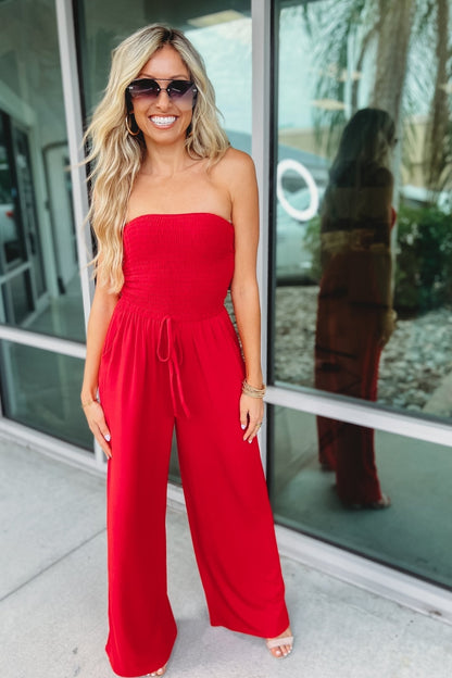 Lena - Trendy Off-Shoulder Jumpsuit