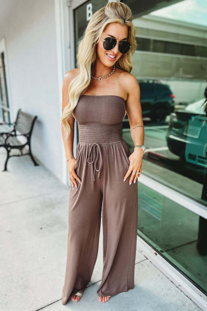 Lena - Trendy Off-Shoulder Jumpsuit